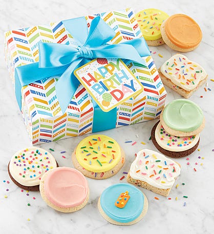 Birthday Cookies and Brownies